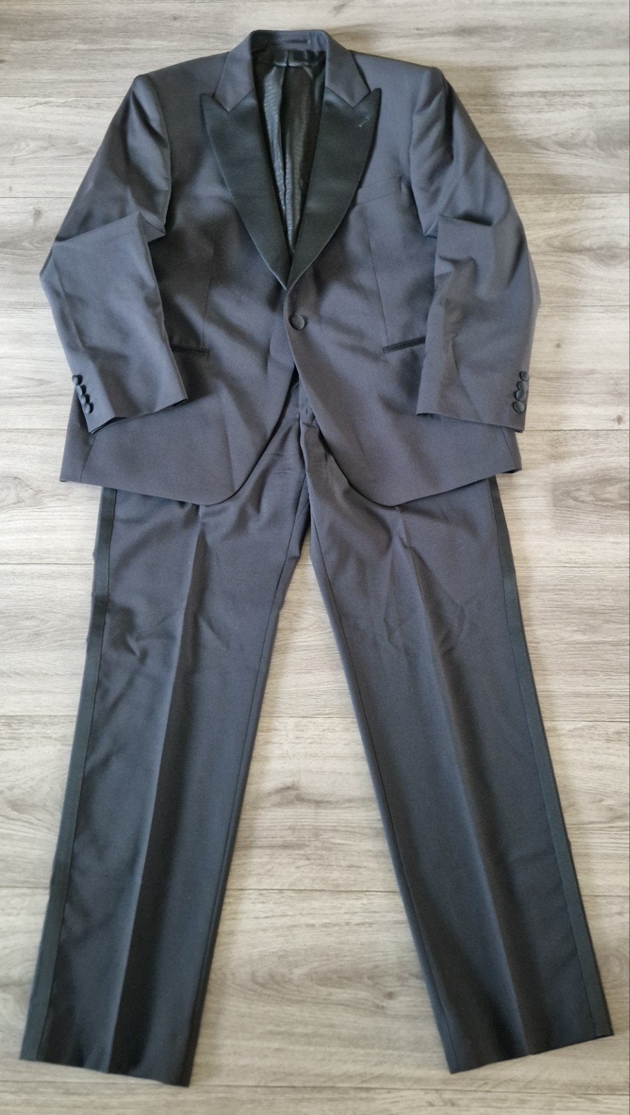 Heren kostuum merk Digel stretch zwart afmetingen staan bij, Ophalen of Verzenden, Zo goed als nieuw, Zwart