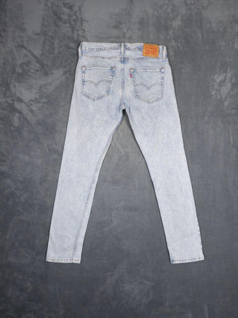 Levis Broek 512 W33 L32 Slim Taper Lichtblauw Jeans., Blauw, ., Ophalen of Verzenden, Zo goed als nieuw