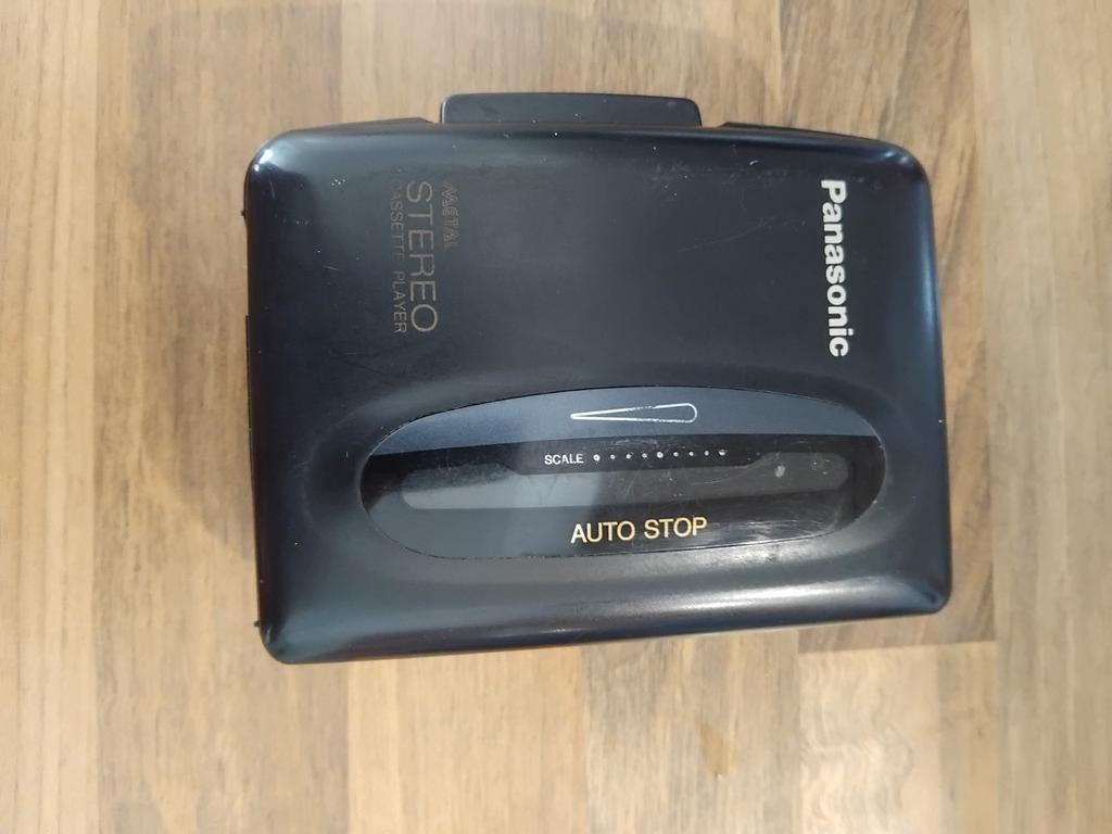 Panasonic RQ-P30 Stereo Cassette Player - Getest en Werkend!, Audio, Tv en Foto, Ophalen of Verzenden, Discman