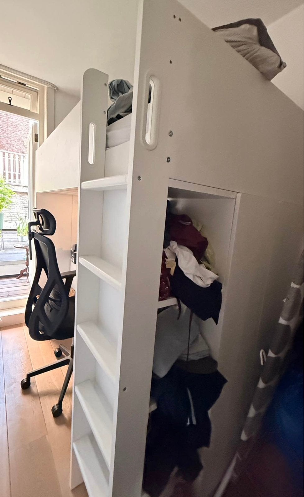Hoog slaper, Ophalen, Hoogslaper, Tweepersoons, 140 cm