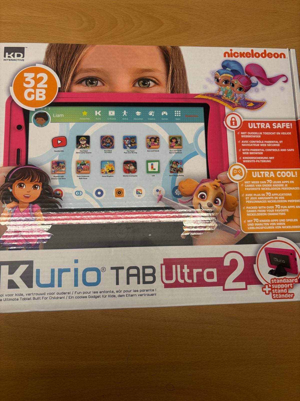 Nieuwe Kurio Tab Ultra 2 32GB - Nickelodeon Kinder Tablet, Overige genres, 1 speler, Nieuw, Ophalen of Verzenden