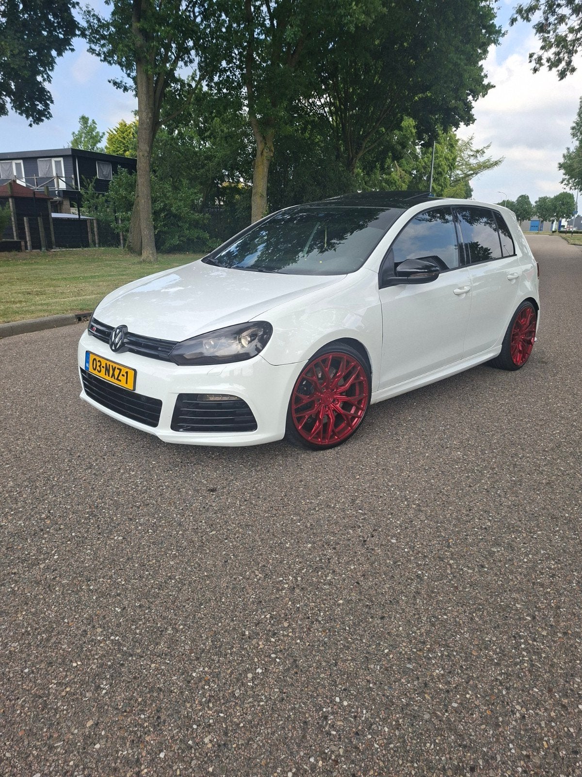 Volkswagen golf 6r 365PK DSG PANO DYNAUDIO KEYLESS CONCAVER, Auto's, Automaat, 1441 kg, 4 cilinders, 1984 cc