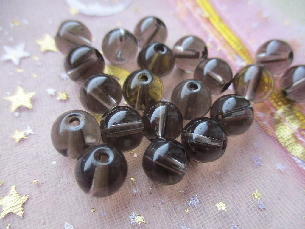 283/ rook quartz kralen, Ophalen of Verzenden, Nieuw, Kraal
