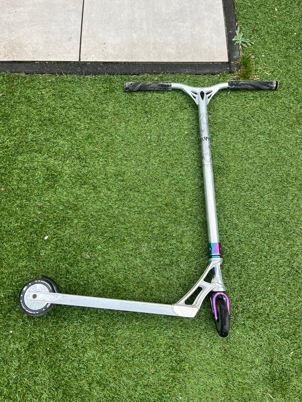Mooie custom step, Fietsen en Brommers, Steps, Ophalen of Verzenden, Gebruikt, Gewone step