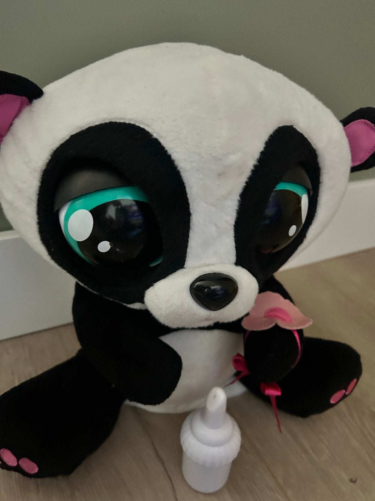 Furreal Interactieve Panda Knuffel met Geluid en Accessoires, Kinderen en Baby's, Ophalen, Met geluid, Overige typen, Zwart