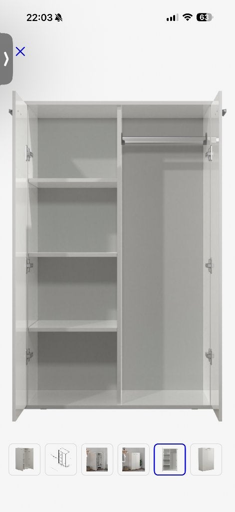 Kledingkast, Ophalen, Nieuw, 105 cm of meer, Minder dan 50 cm