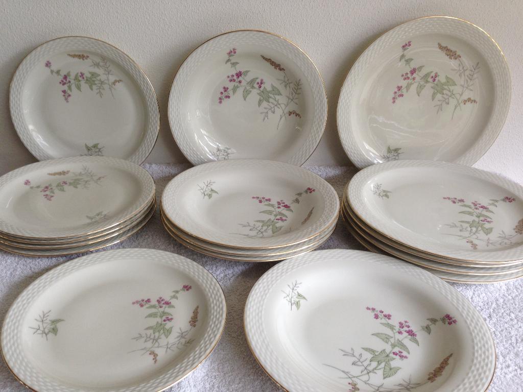 🌿16 Klassieke BORDEN, BAVARIA Johann Haviland Modell., Huis en Inrichting, Keuken | Servies, Ophalen, Zo goed als nieuw, Bord(en)