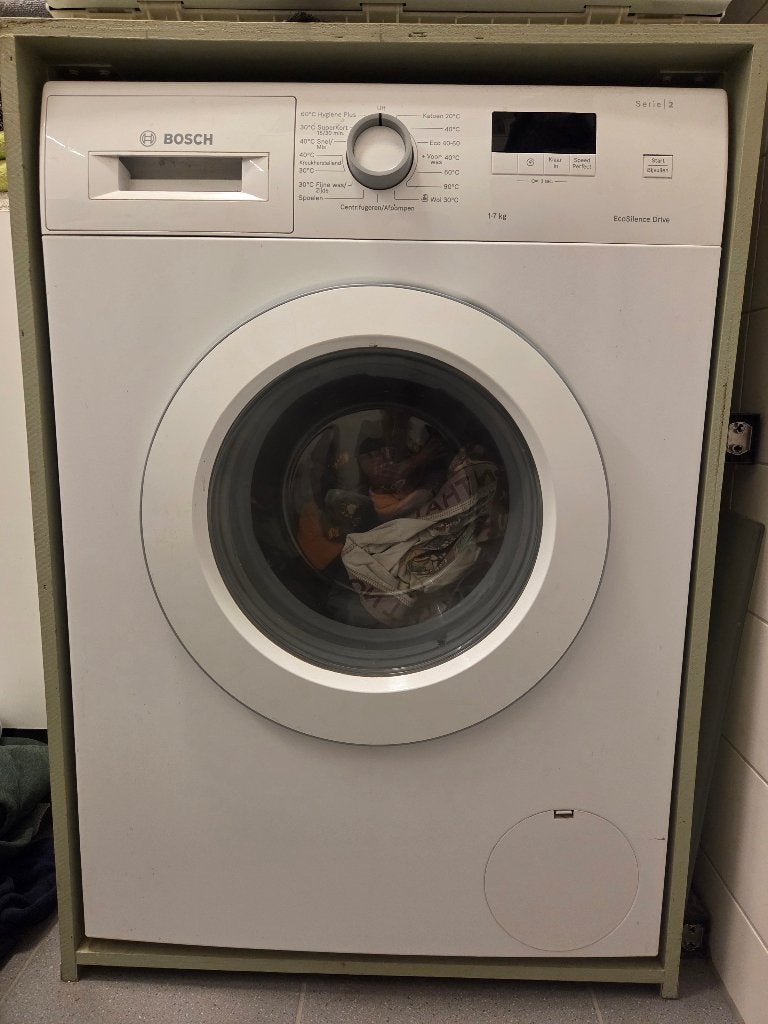 Bosch Serie 2 EcoSilence Drive wasmachine, Ophalen, Minder dan 85 cm, Handwasprogramma, Zo goed als nieuw