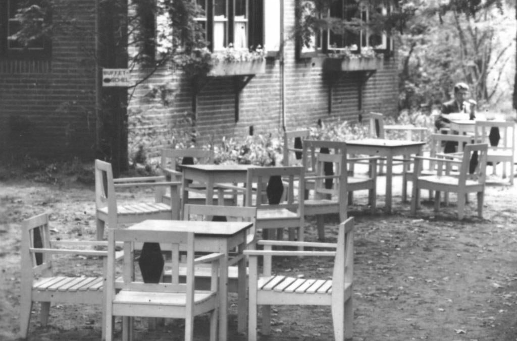 965712 Oisterwijk N Br De Theetuin Pastorale 1951 Gelopen, Ophalen of Verzenden, 1940 tot 1960, Gelopen, Noord-Brabant