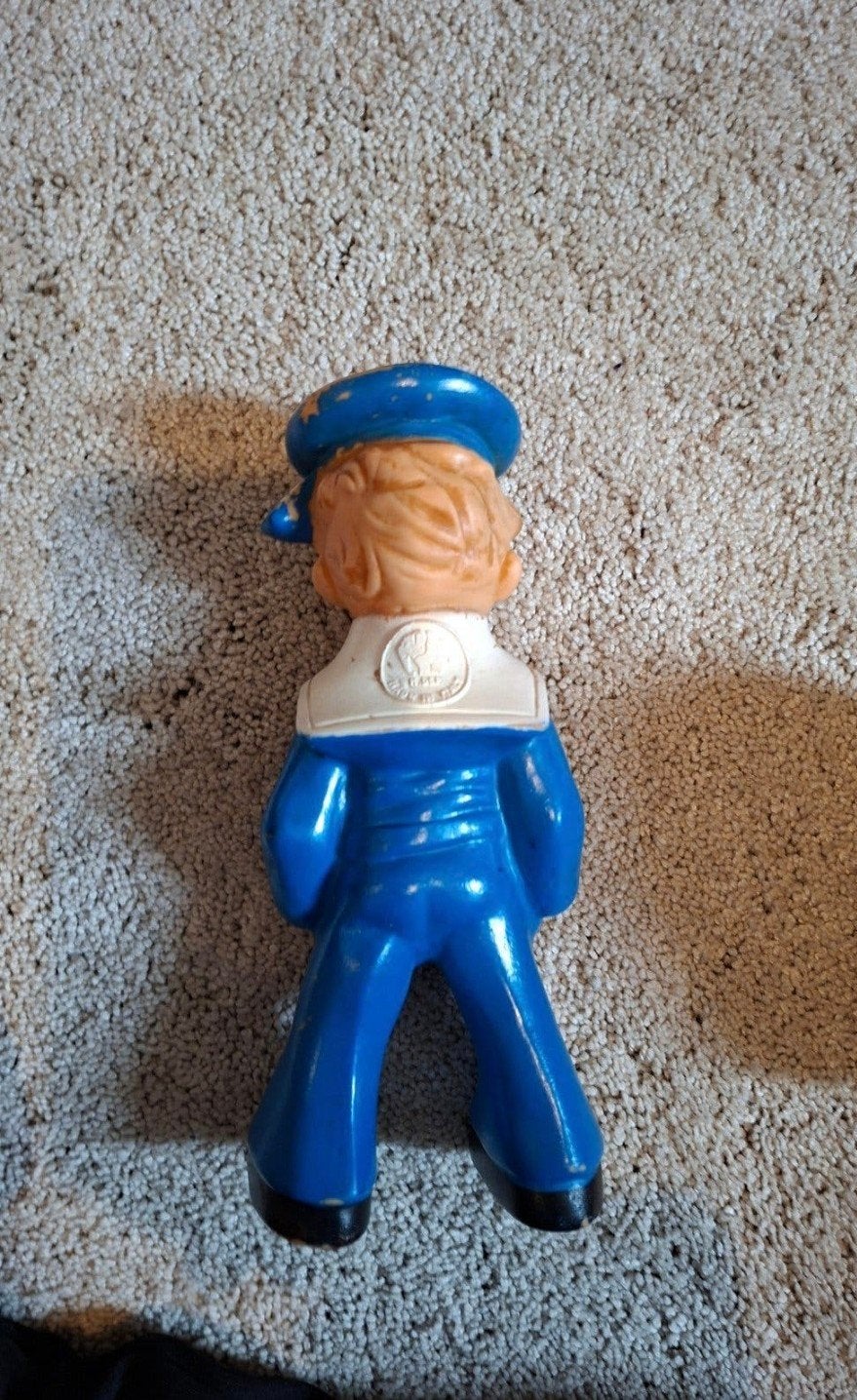 Vintage rubberen speelgoed: beer, leeuw en matroos, Ophalen of Verzenden, Gebruikt, Jongen of Meisje