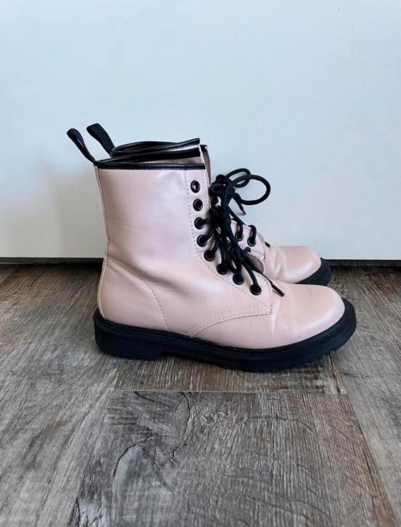 Veter laarzen / schoenen - roze, Jongen of Meisje, Ophalen of Verzenden, Laarzen, Zo goed als nieuw