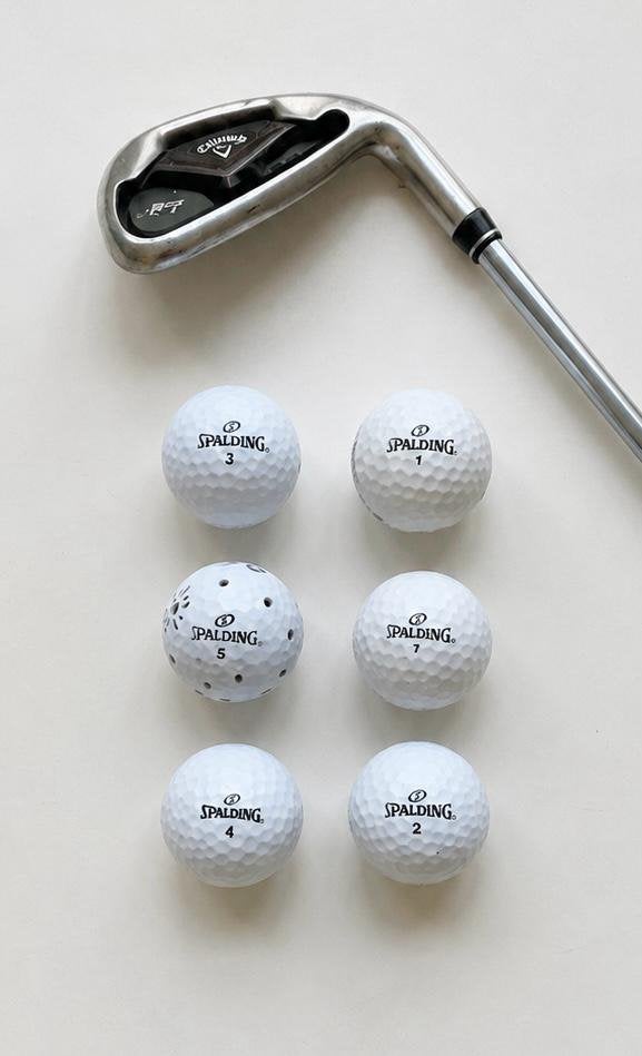 Golfballen spalding, Ophalen of Verzenden, Zo goed als nieuw, Bal(len)