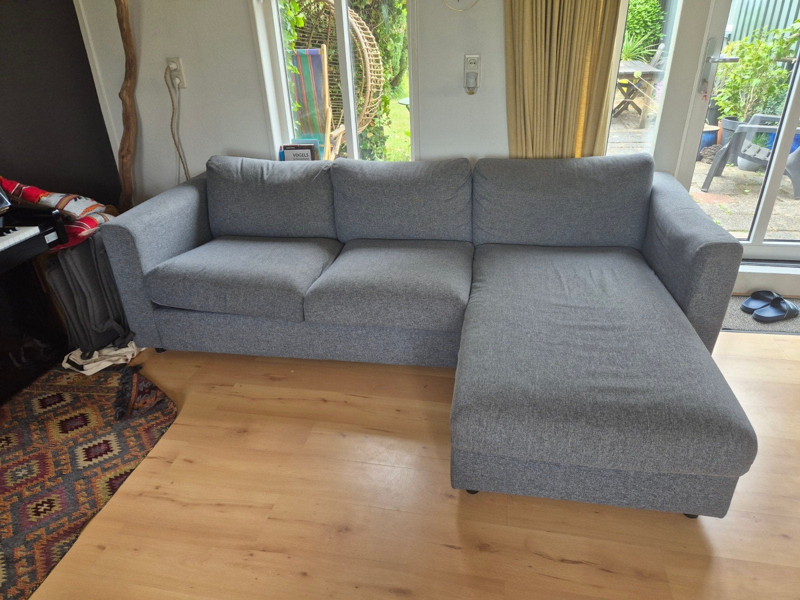 Ikea Vimle bank met chaise longue grijs, Ophalen