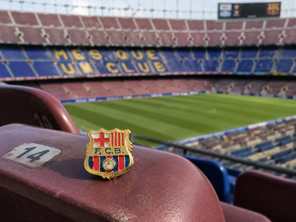Barcelona, Ophalen of Verzenden, Nieuw, Sport, Button