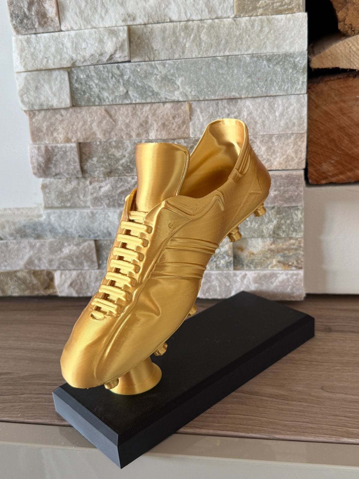 Gouden Voetbalschoen Trofee - Perfect voor de Voetbalfan, Sport en Fitness, Ophalen of Verzenden, Nieuw, Clubaccessoires