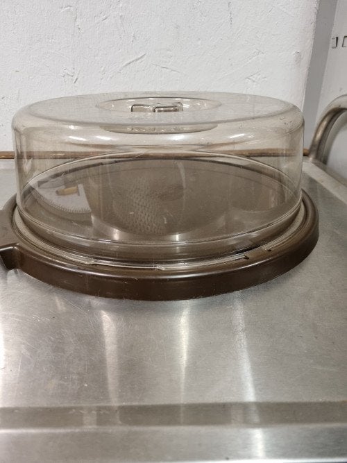 taartstolp bewaarschaal curver vintage, Ophalen of Verzenden, 'T Olde Gre-j, Info@toldegrej.nl, Endepoelstraat 20f Didam