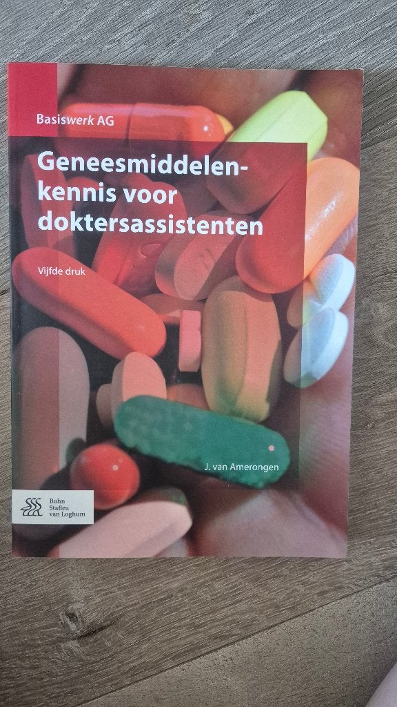 Geneesmiddelenkennis voor doktersassistenten, Ophalen of Verzenden, Zo goed als nieuw, MBO, Gamma