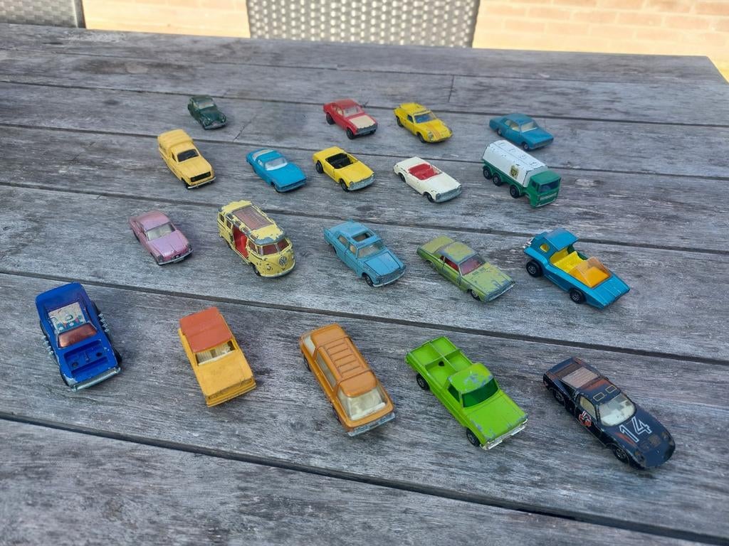 Vintage Matchbox, Road Master, Lone Star, Majorette auto's, Kinderen en Baby's, Speelgoed | Speelgoedvoertuigen, Gebruikt, Ophalen of Verzenden
