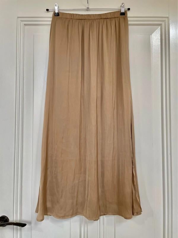 MbyM rok beige-lichtbruin M, Maat 38/40 (M), Beige, Ophalen of Verzenden, Zo goed als nieuw