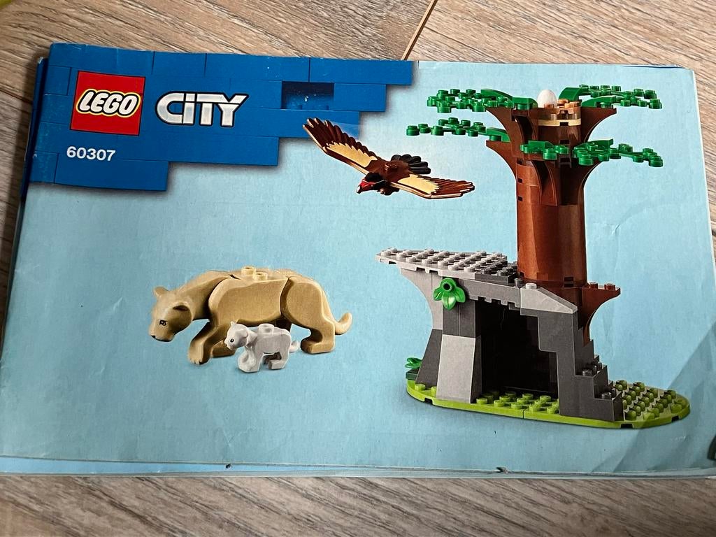 Lego City 60307 Wilde Dieren Reddingskamp - Uitstekende staa, Inclusief minifiguren, City, Lego, Ophalen of Verzenden