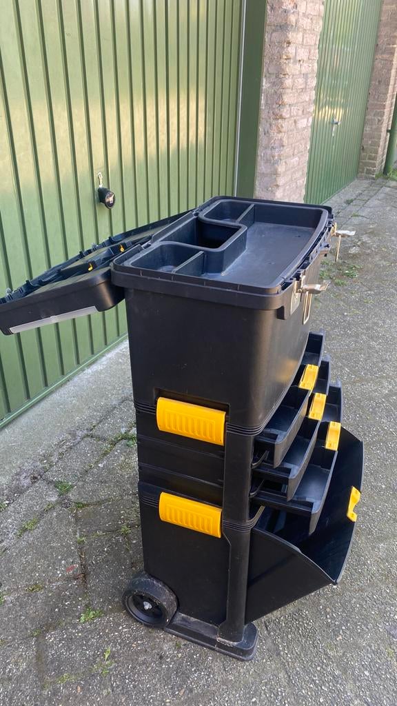 Stanley Gereedschapswagen met lades en wielen, Ophalen, Gebruikt