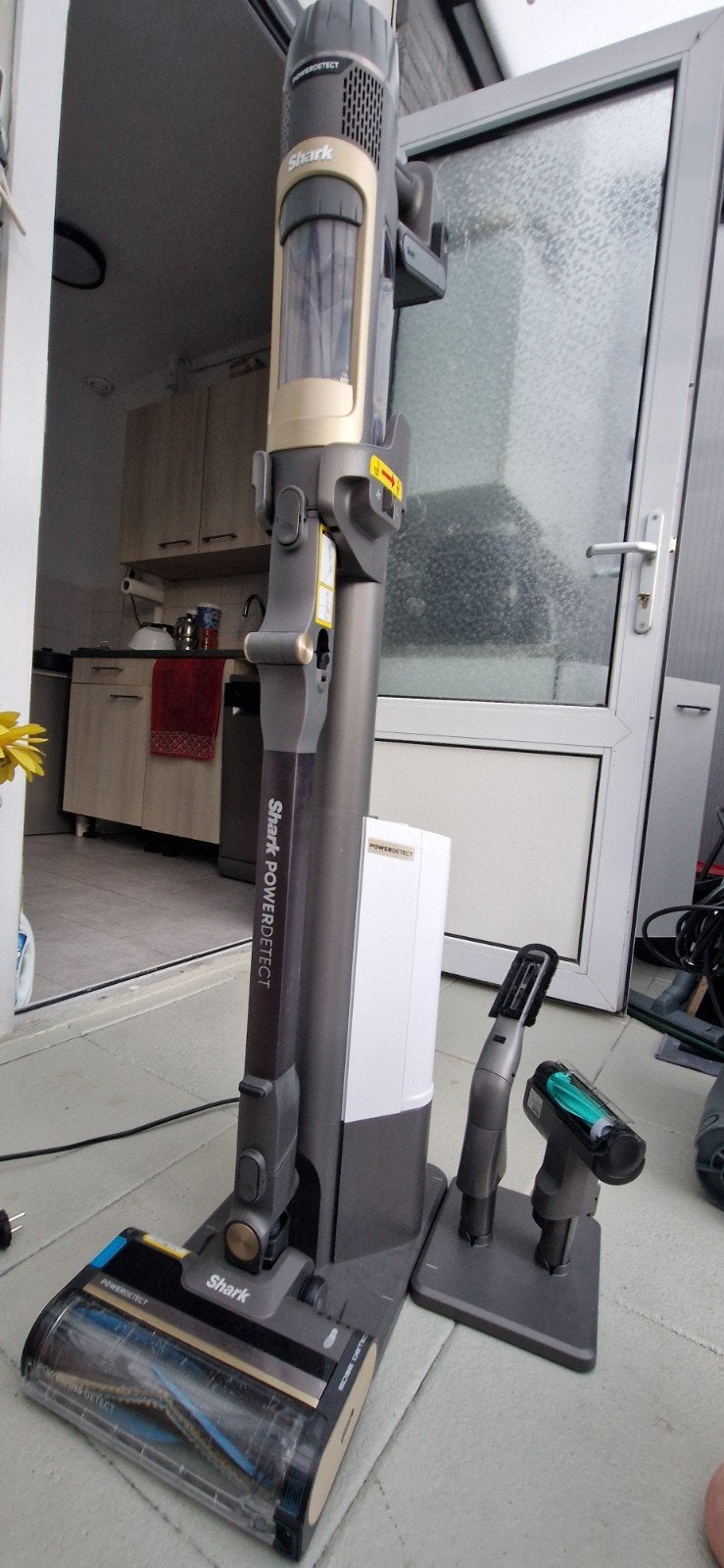 Shark PowerDetect (IP3251EUT) met automatische station, Ophalen of Verzenden, Zo goed als nieuw
