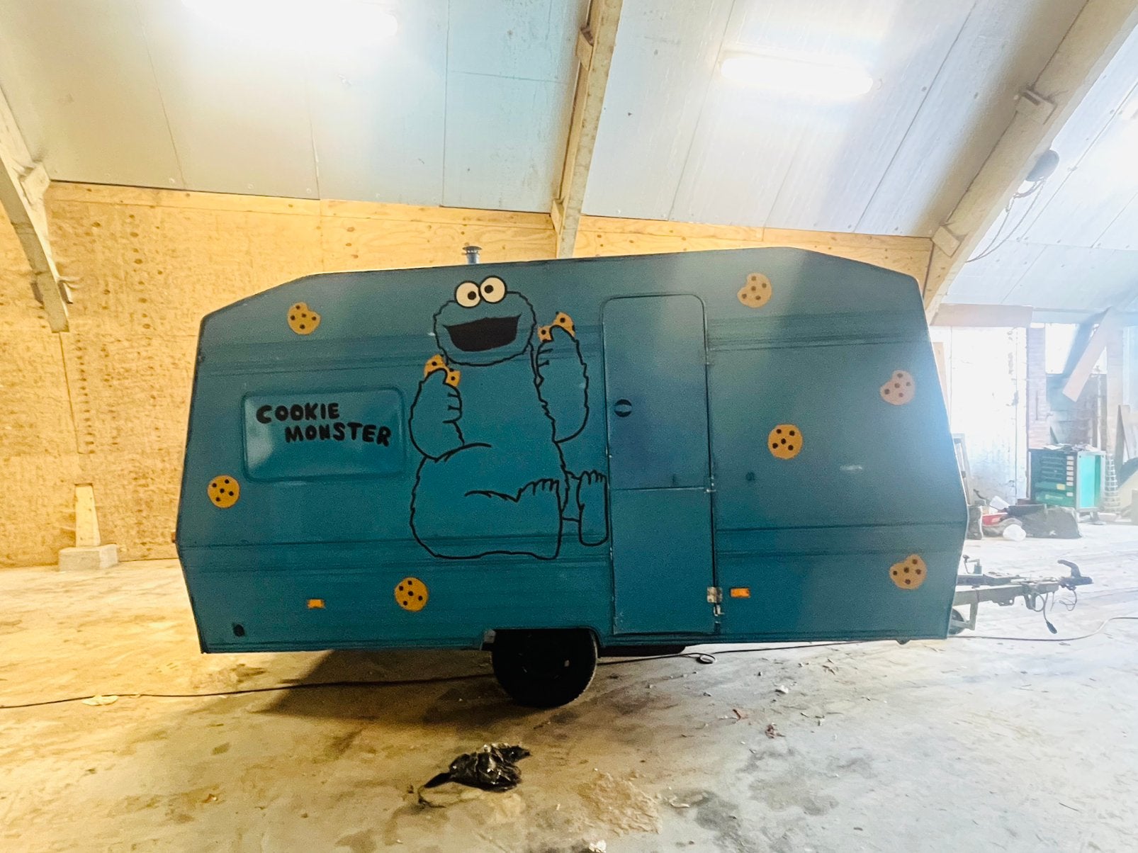 Cookie Monster festival Caravan, Ophalen
