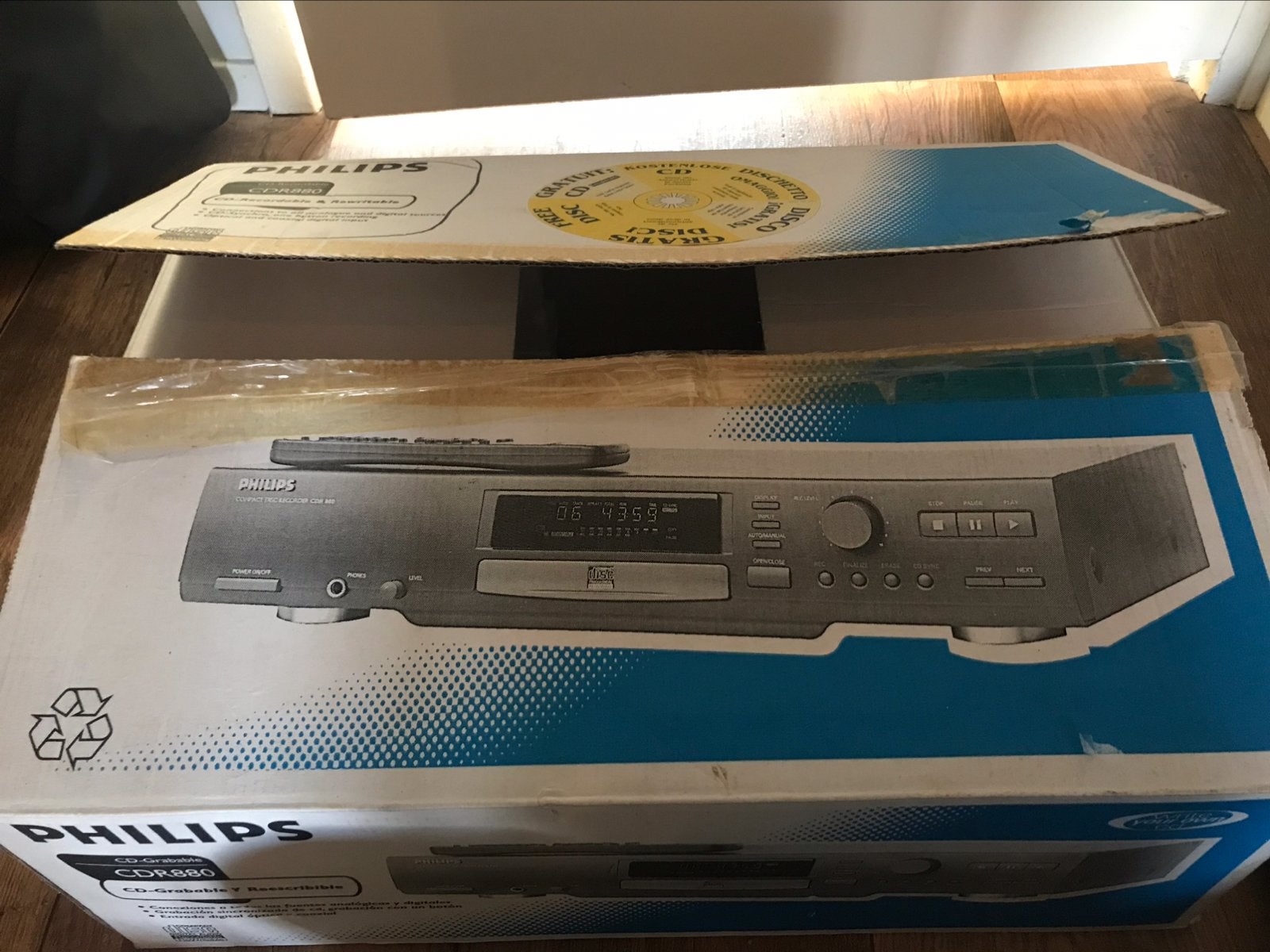 Philips cdr 880, Ophalen of Verzenden, Zo goed als nieuw, Philips