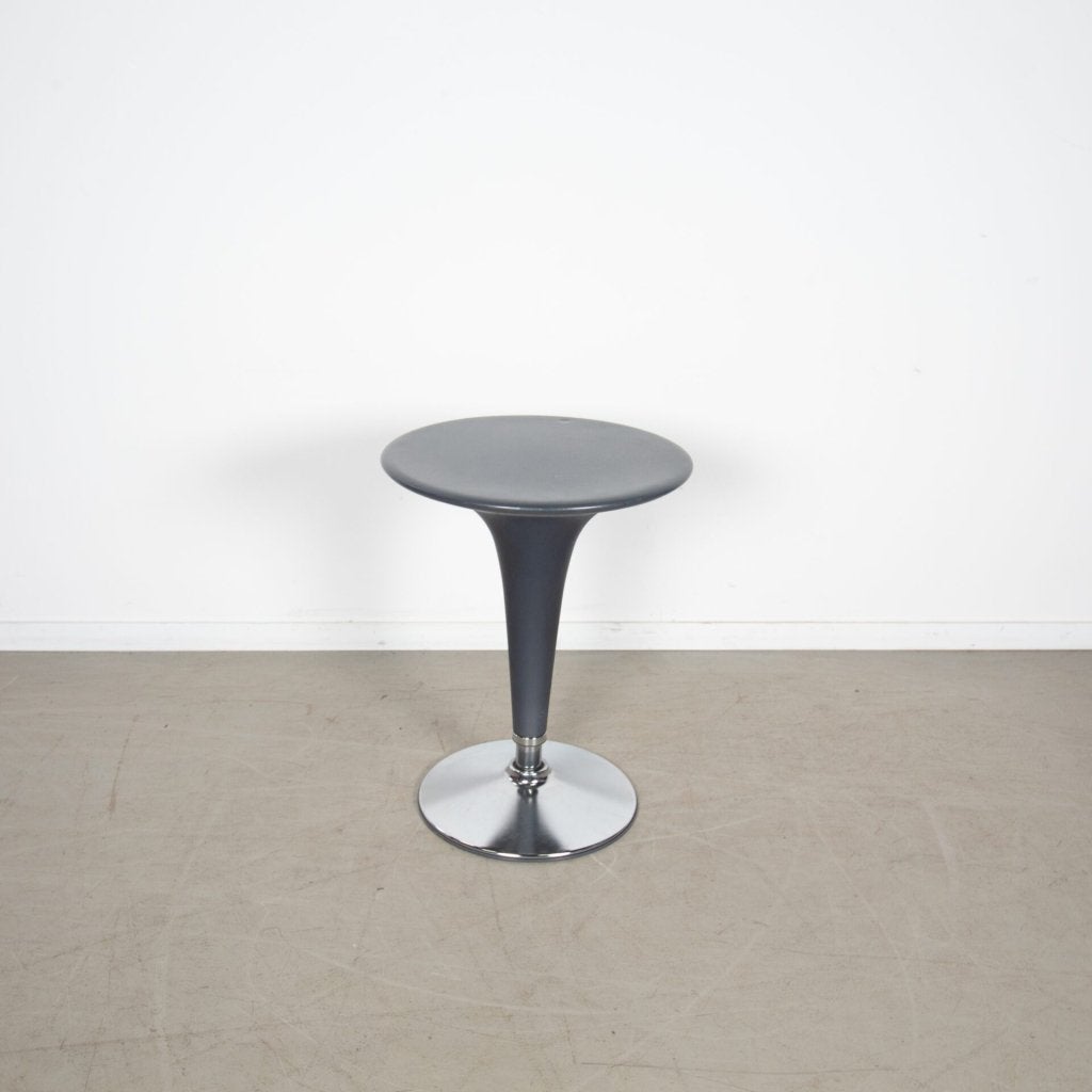 2x Magis Bombo Table Tafel Rond Antraciet Kunststof Ø55 cm -, Niet ingevuld, Kunststof, Gebruikt, Magis