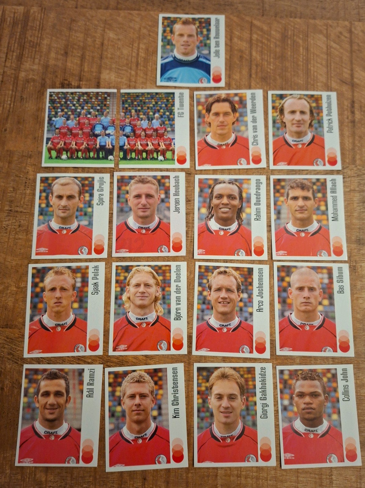 FC Twente Panini Voetbal 2004 - Complete Set Stickers, Ophalen of Verzenden, Zo goed als nieuw, F.C. Twente, Poster, Plaatje of Sticker