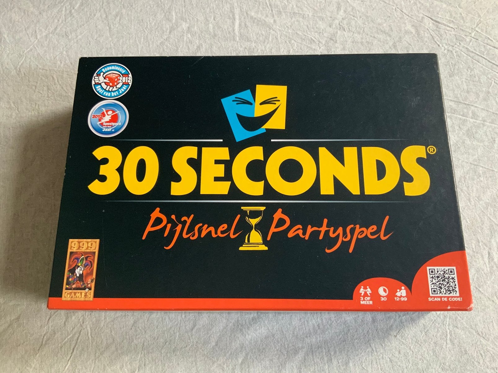30 Seconds, Een of twee spelers, Ophalen of Verzenden, Gebruikt, 999 Games