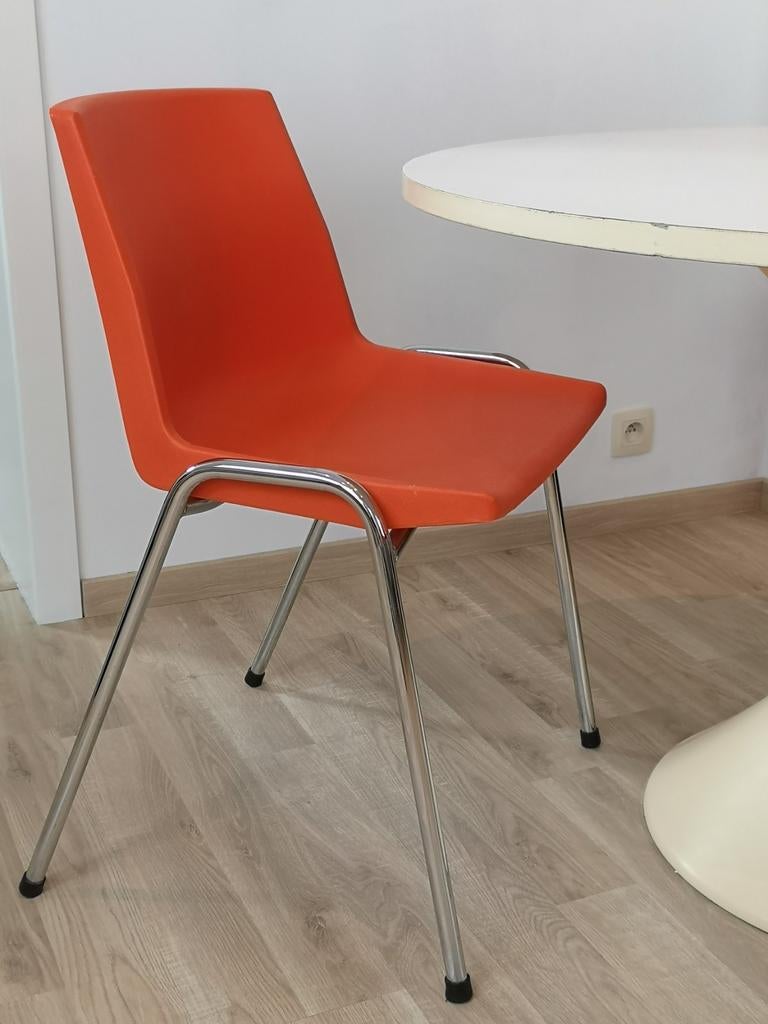 JP Emonds Alt kantinestoelen/kuipstoelen, Gebruikt, Overige kleuren, Vintage, Ophalen of Verzenden