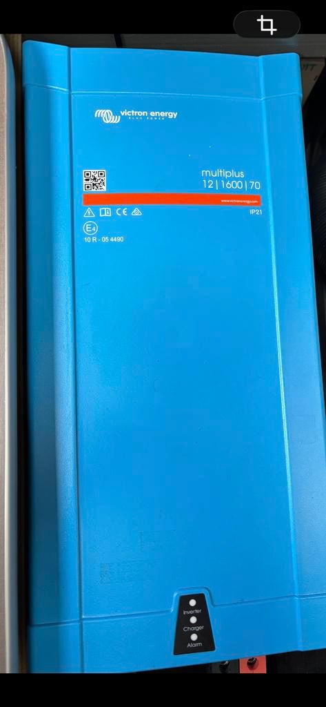 Victron MultiPlus 12/1600/70 Omvormer/Lader, Ophalen of Verzenden, Zo goed als nieuw