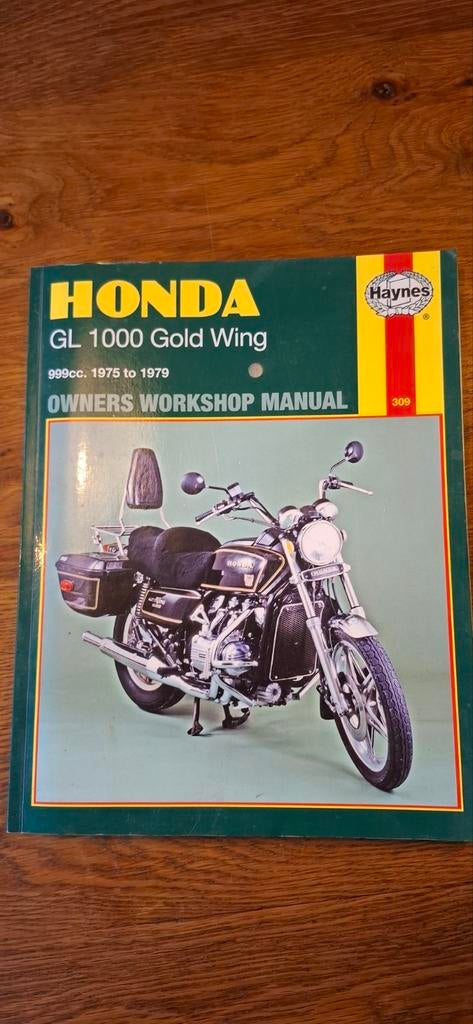 Honda GL 1000 Gold Wing Owners Workshop Manual, Motoren, Ophalen of Verzenden