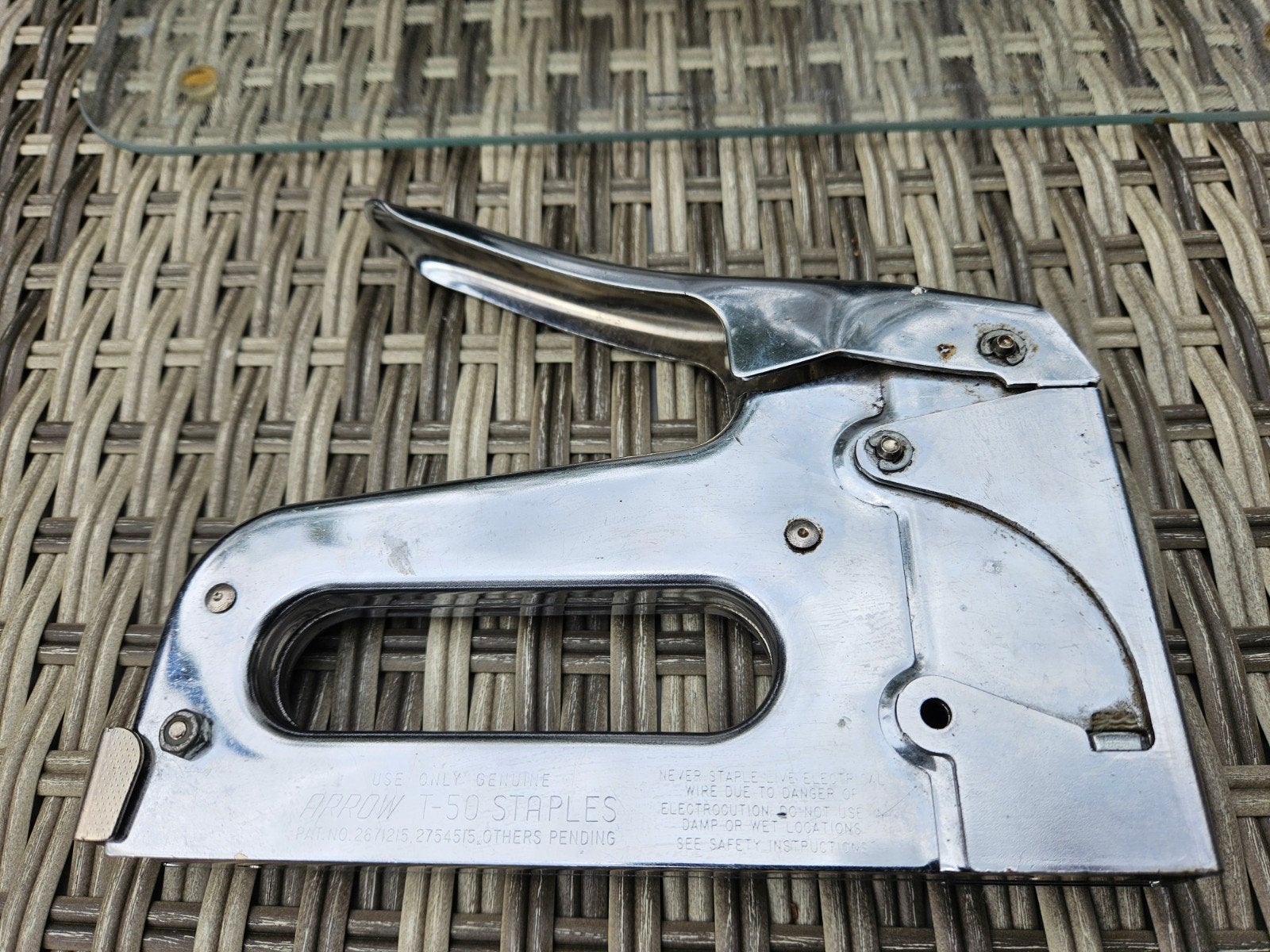 Arrow T-50P Heavy Duty Tacker / Nietmachine, Ophalen of Verzenden, Gebruikt, Tacker/nietmachine, Overige merken