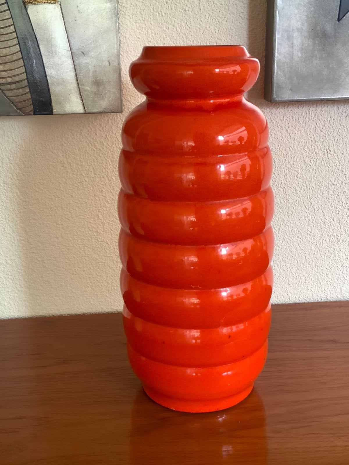 Retro vintage W.Germany vaas Alfred Klein  40 cm, Ophalen of Verzenden
