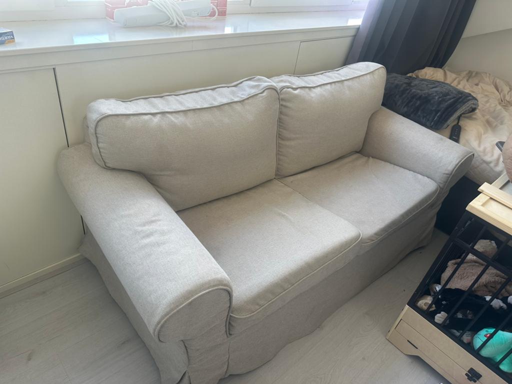 Ikea Ektorp 2 zitsbank, Ophalen, Minder dan 75 cm, 150 tot 200 cm, Tweepersoons