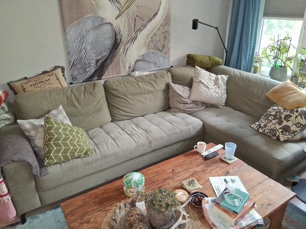 bank, Ophalen, Gebruikt, Hoekbank, 300 cm of meer