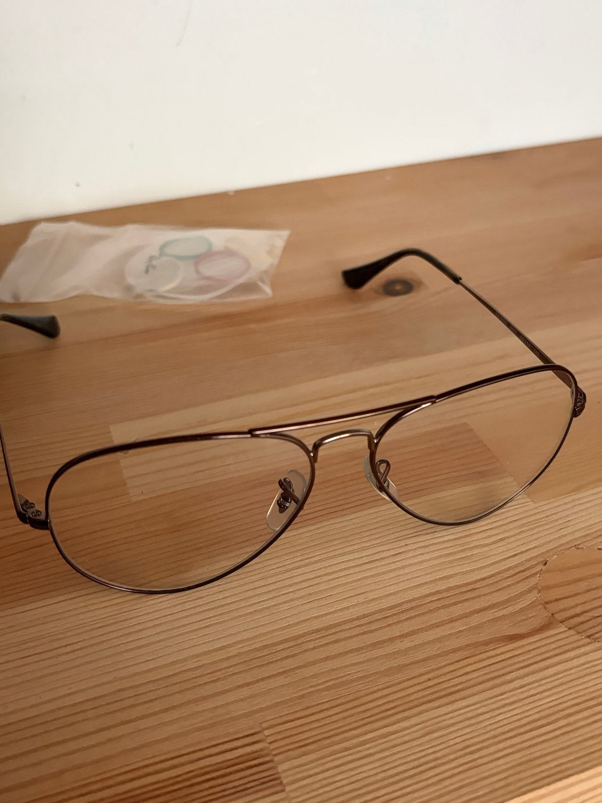 Ray-Ban Aviator Zonnebril met Bruin Montuur en Etui, Sieraden, Tassen en Uiterlijk, Zonnebrillen en Brillen | Heren, Bruin, Ophalen of Verzenden