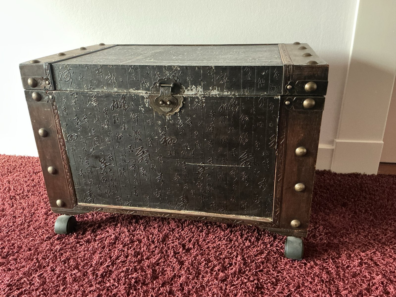 Antiek kastje, Ophalen, Gebruikt, Minder dan 50 cm, 5 – 50