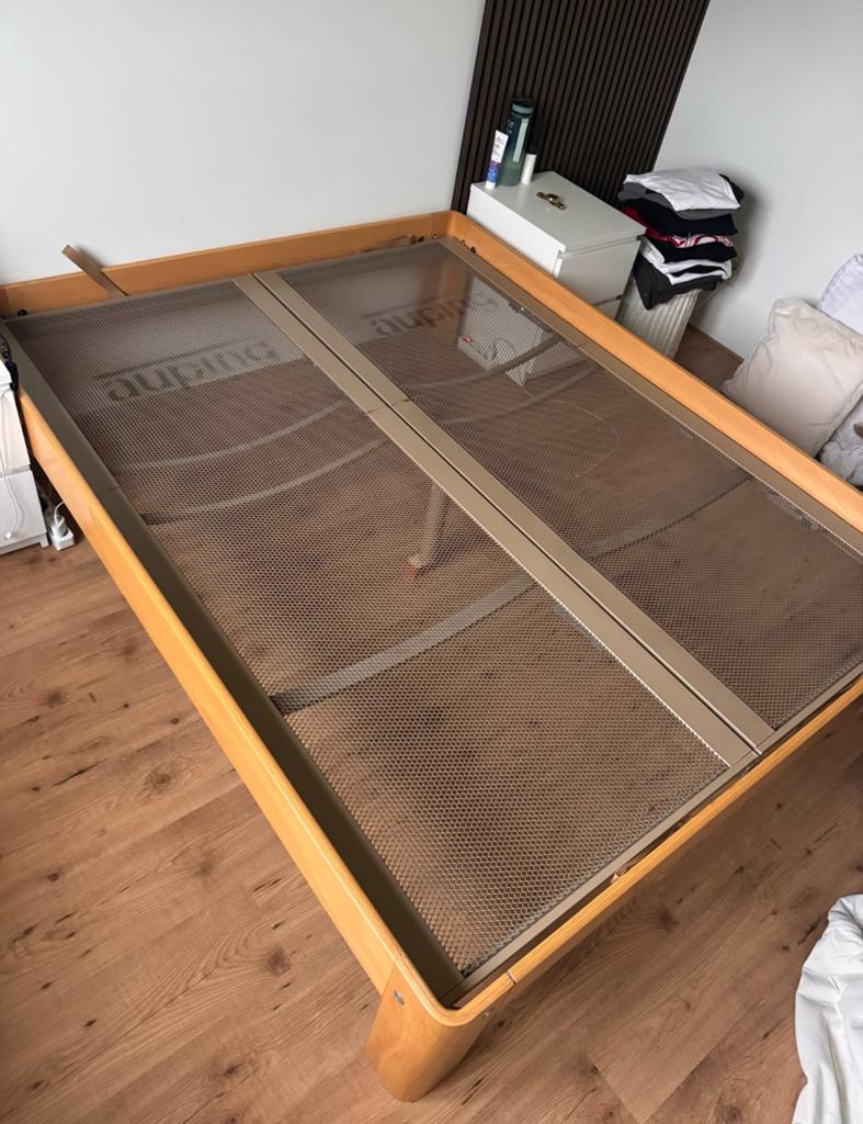 Auping bed spiraalbodem (160 x 200 cm), Ophalen, Gebruikt, Tweepersoons, 200 cm