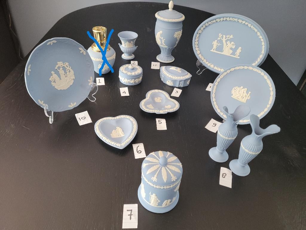 Wedgwood Jasperware pale Blue, Ophalen of Verzenden
