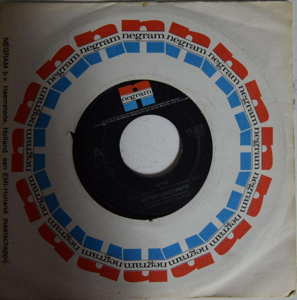 single vinyl WIND victor constantin 7" pop dance muziek, Ophalen of Verzenden, Zo goed als nieuw, 7 inch, Pop