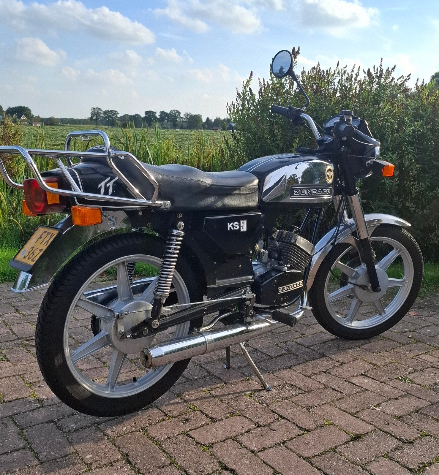 ZÜNDAPP 529 in nette staat met kenteken, Fietsen en Brommers, Ophalen, KS50, Zo goed als nieuw, 4 versnellingen