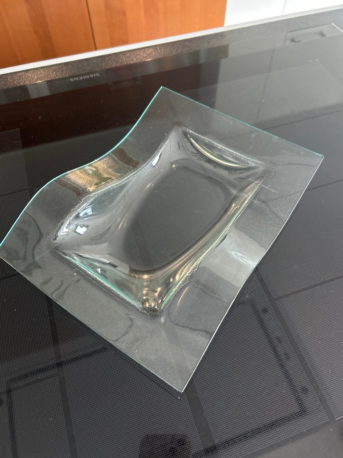 Glazen schaal - Modern design, Ophalen, Schaal, Overige vormen, Glas
