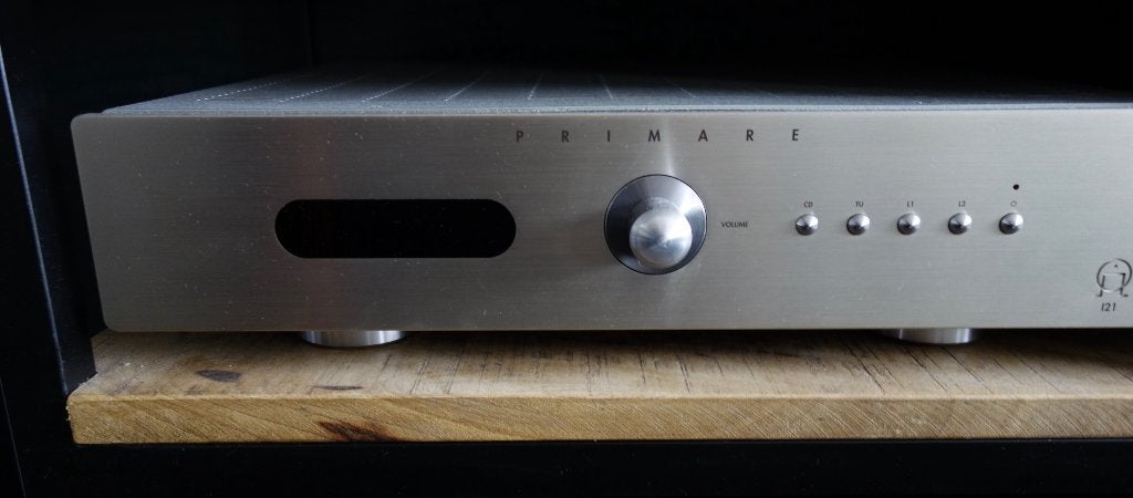 Primare i21 dual mono versterker, Overige merken, Ophalen of Verzenden, Zo goed als nieuw, 120 watt of meer
