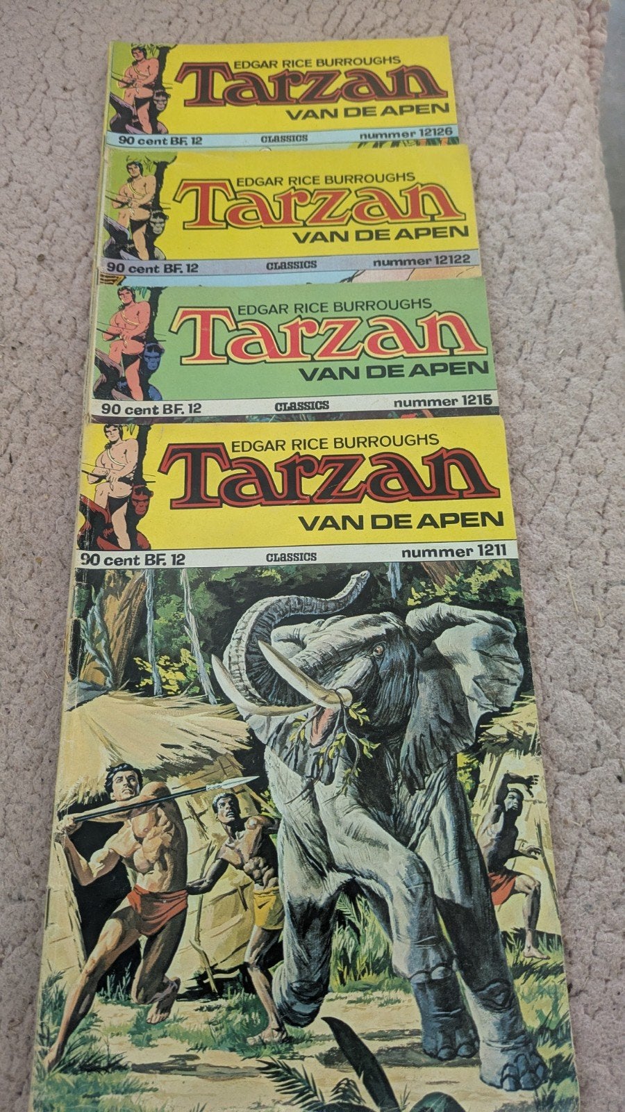 Tarzan van de Apen, Europa, Ophalen of Verzenden, Zo goed als nieuw, Meerdere comics
