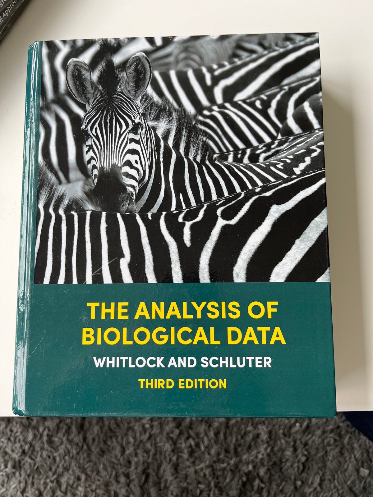 The Analysis of Biological Data - Whitlock & Schluter