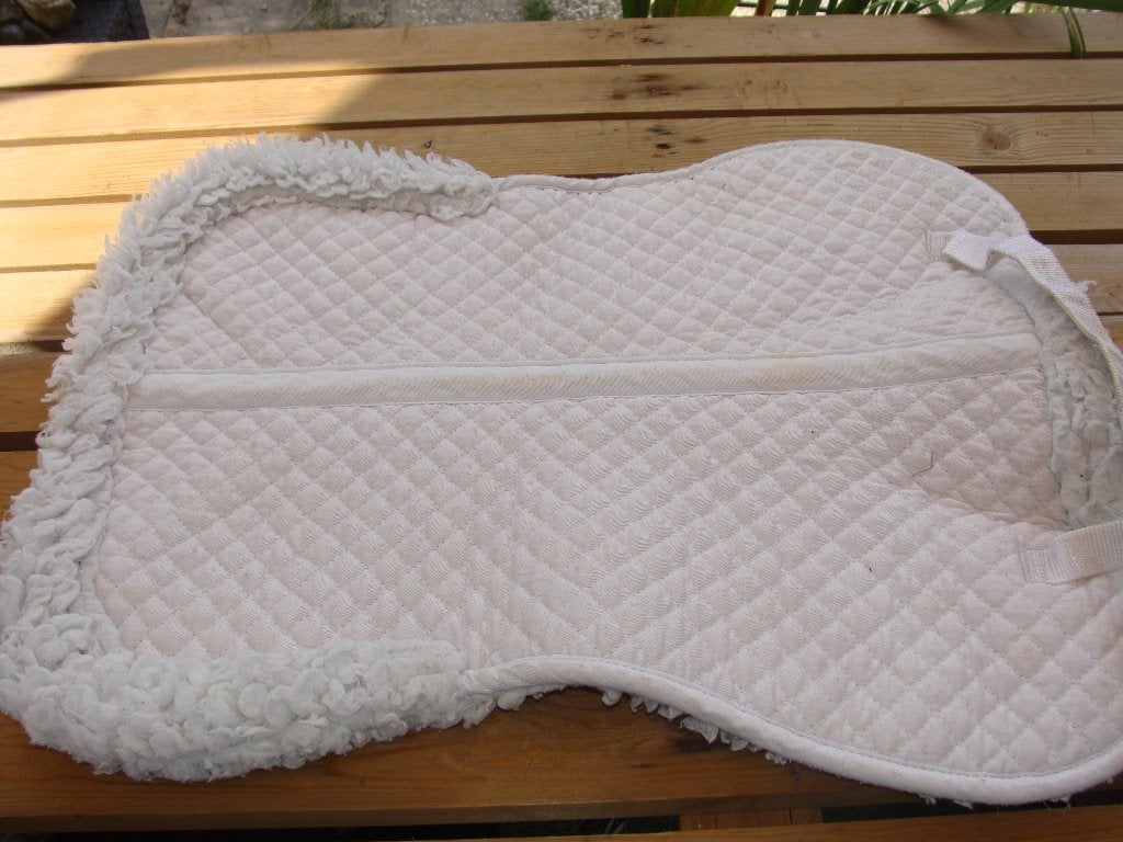 zadeldekje maat full met bontrug, Dieren en Toebehoren, Full (L), Zadeldekje, Ophalen of Verzenden, Wol