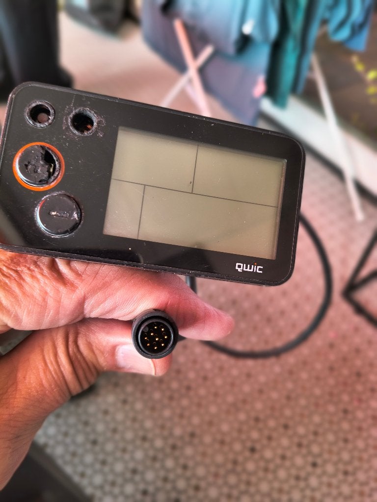 Qwic display 7.1 GEZOCHT, 51 tot 55 cm, Ophalen, Zo goed als nieuw, Qwic